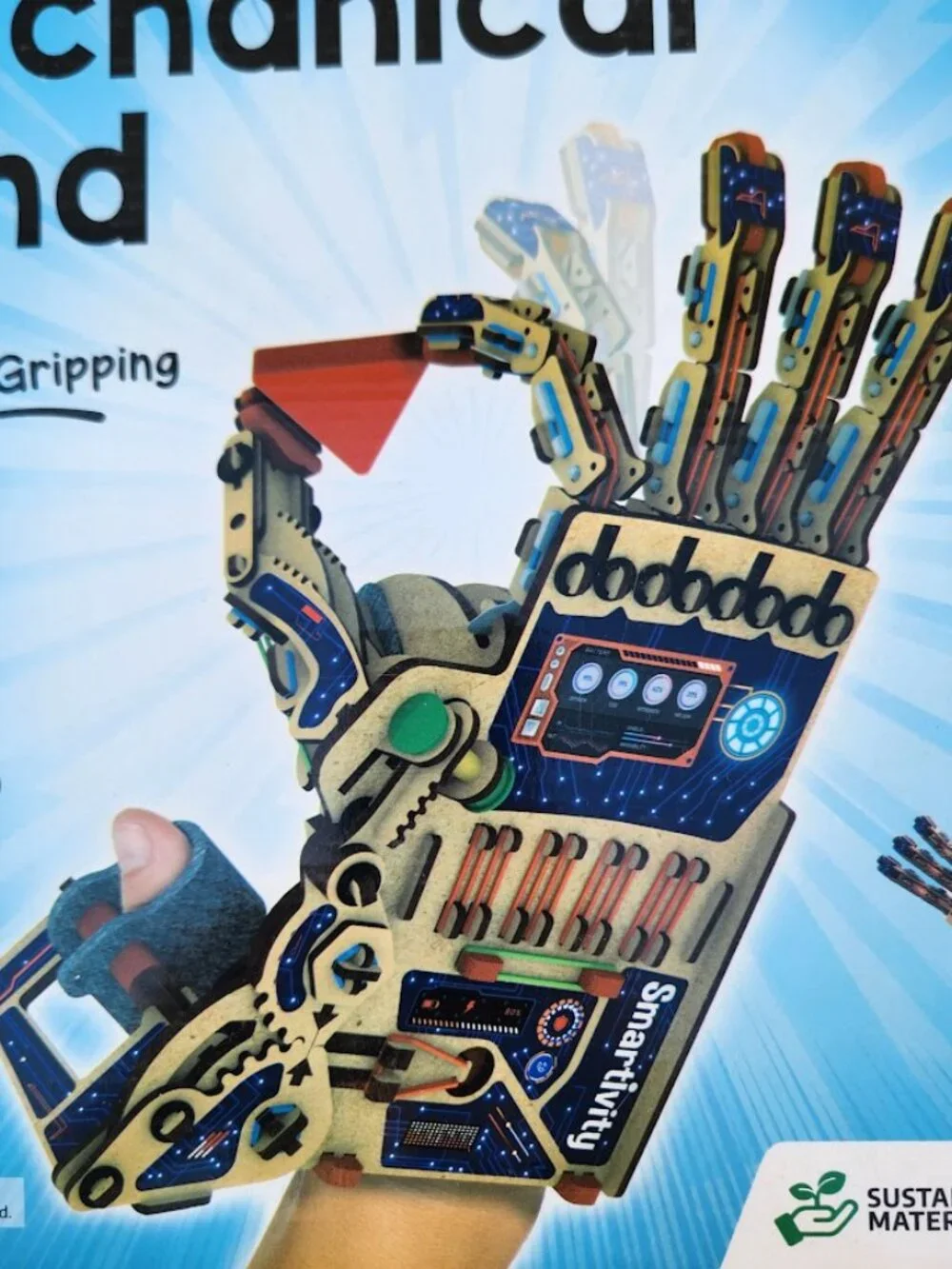 NEW Smartivity Mechanical Robotic Hand Robot DIY STEM Toy Educational Craft Proj